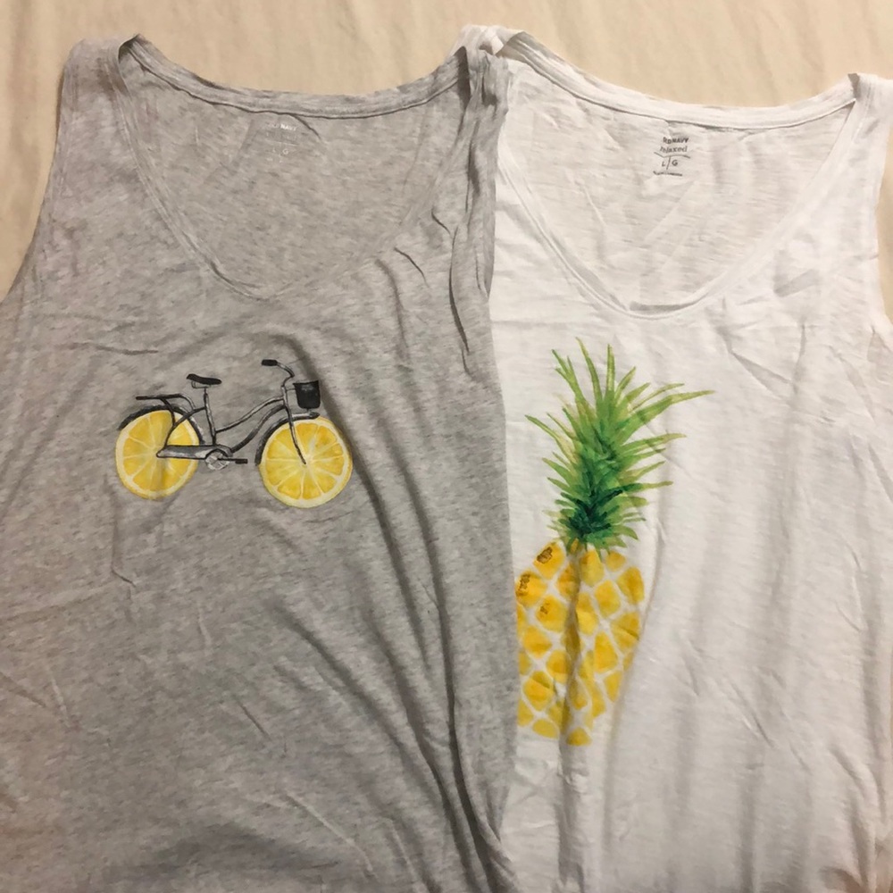 Old navy tanks